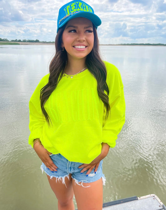 Beachin’ Sweatshirt Cropped