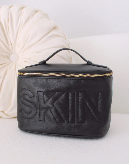 Skin Black Leather Bag