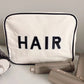 HAIR Black Canvas XL Bag