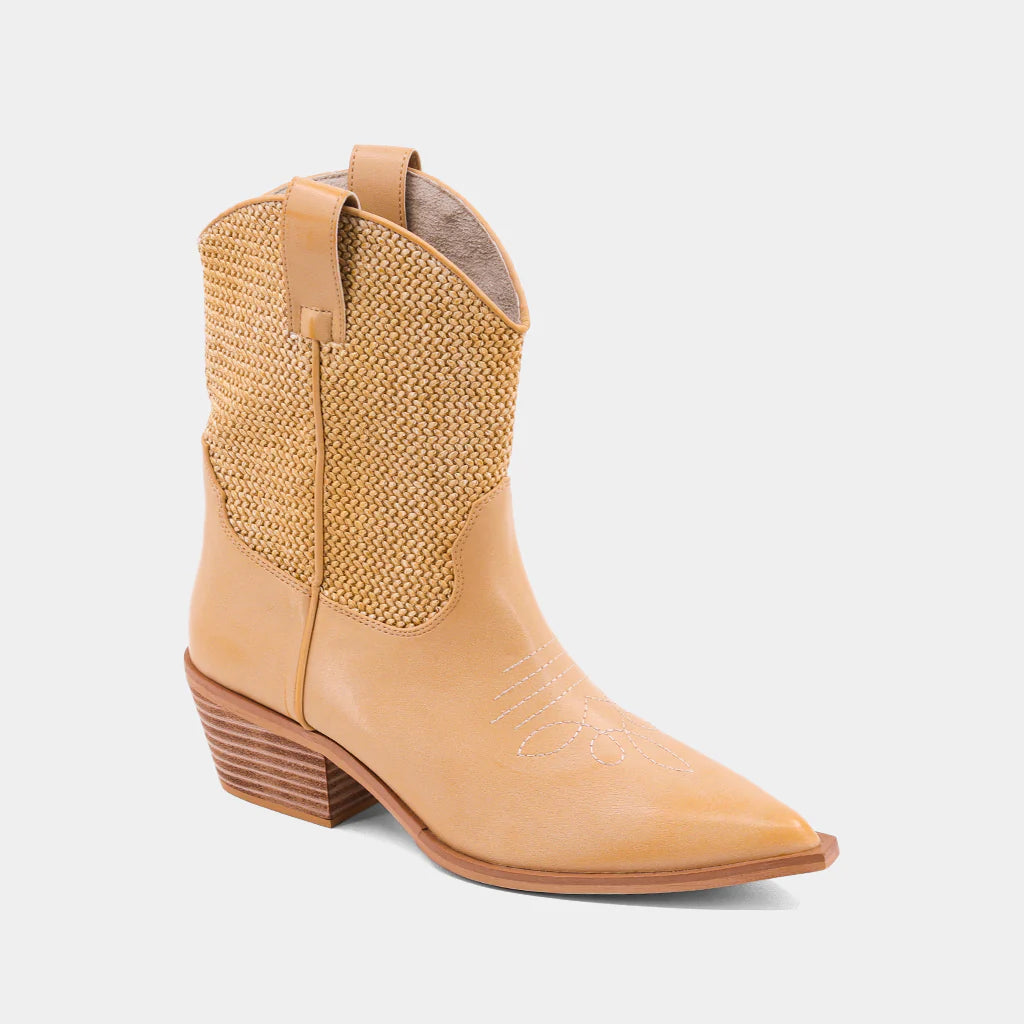 ShuShop - Zahara Woven Cowboy Boot