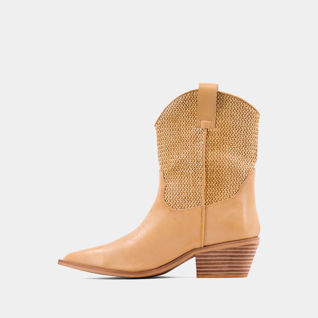 ShuShop - Zahara Woven Cowboy Boot