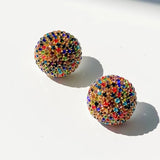 Amanda Multi Colored Stud Earrings - Jewelry - Earrings - Gaby & Grace