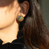 Amanda Multi Colored Stud Earrings - Jewelry - Earrings - Gaby & Grace
