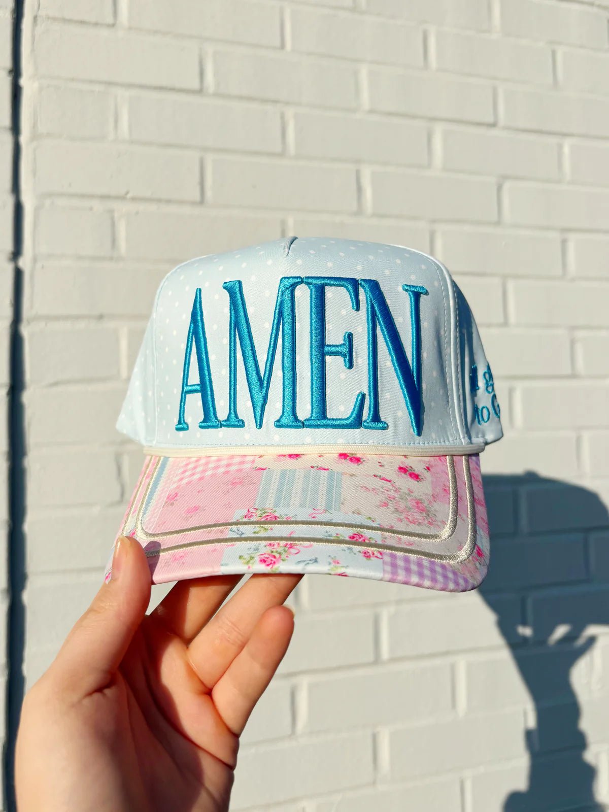 AMEN Canvas Trucker Hat - Accessories - Hats - Poppy & Pine