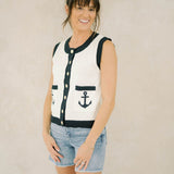 Anchors Away Sweater Top - Tops - Tanks - Able