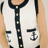 Anchors Away Sweater Top - Tops - Tanks - Able
