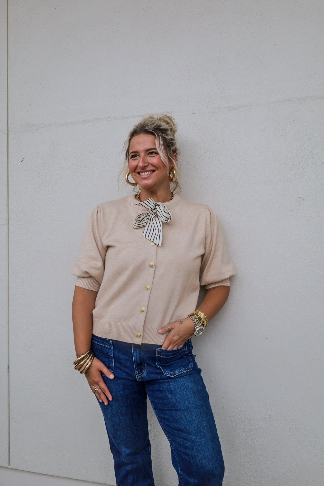 Autumn Edit Ankle Flare Jeans - Bottoms- Pants - Vervet - Flying Monkey