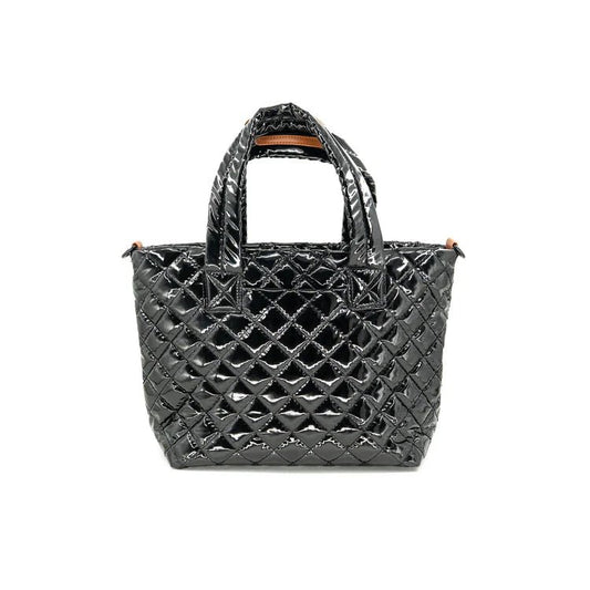 Black Patent Quilted Medium Tote/Crossbody - Accessories - Purses & Handbags - BC Bags