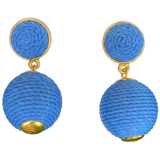Our Lantern Style Raffia Earring Collection is the perfect way to add a subtle yet classic statement to your look. The simple and elevated design will bring a sophisticated and elegant touch to your look while still looking effortless, making it easy for you to pair them with every outfit and every occasion.
