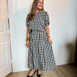 Boho Bliss Gingham Top - Tops - Blouses - She & Sky