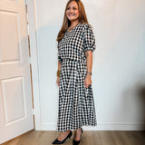 Boho Bliss Gingham Top - Tops - Blouses - She & Sky