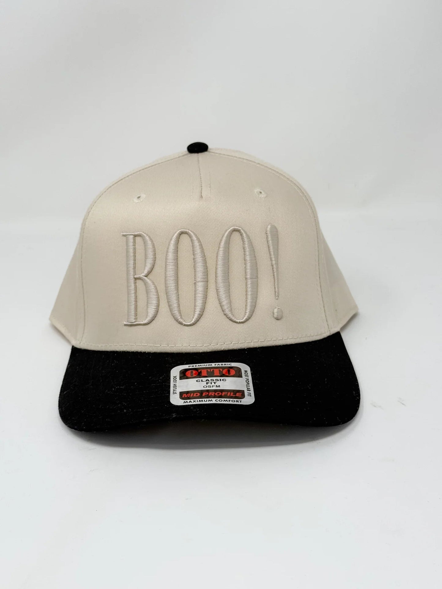 Boo! Canvas Trucker Hat - Accessories - Hats - Pierce & Pine