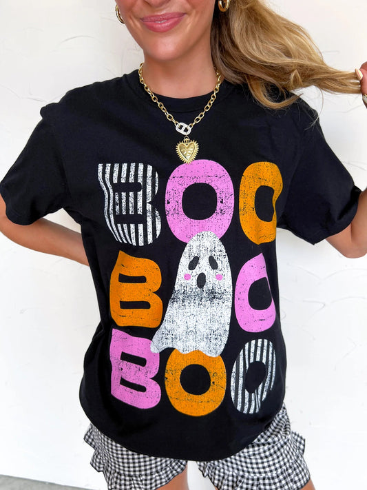 BOO Halloween Tshirt - Tops - Tees - Pierce & Pine