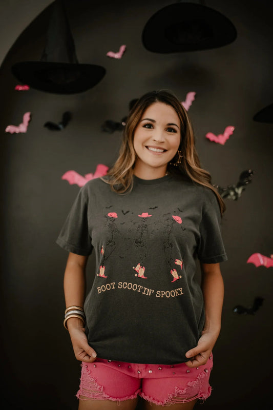 Boot Scootin' Spooky Tee - Tops - Tees - Summer Tees