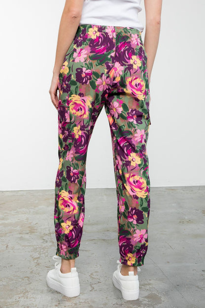 THML Floral Joggers, Morning Escape THML Pants