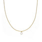 Box Chain Pearl Necklace