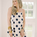 Breezy Chic Dot Dress - Dresses - Peach Love CA