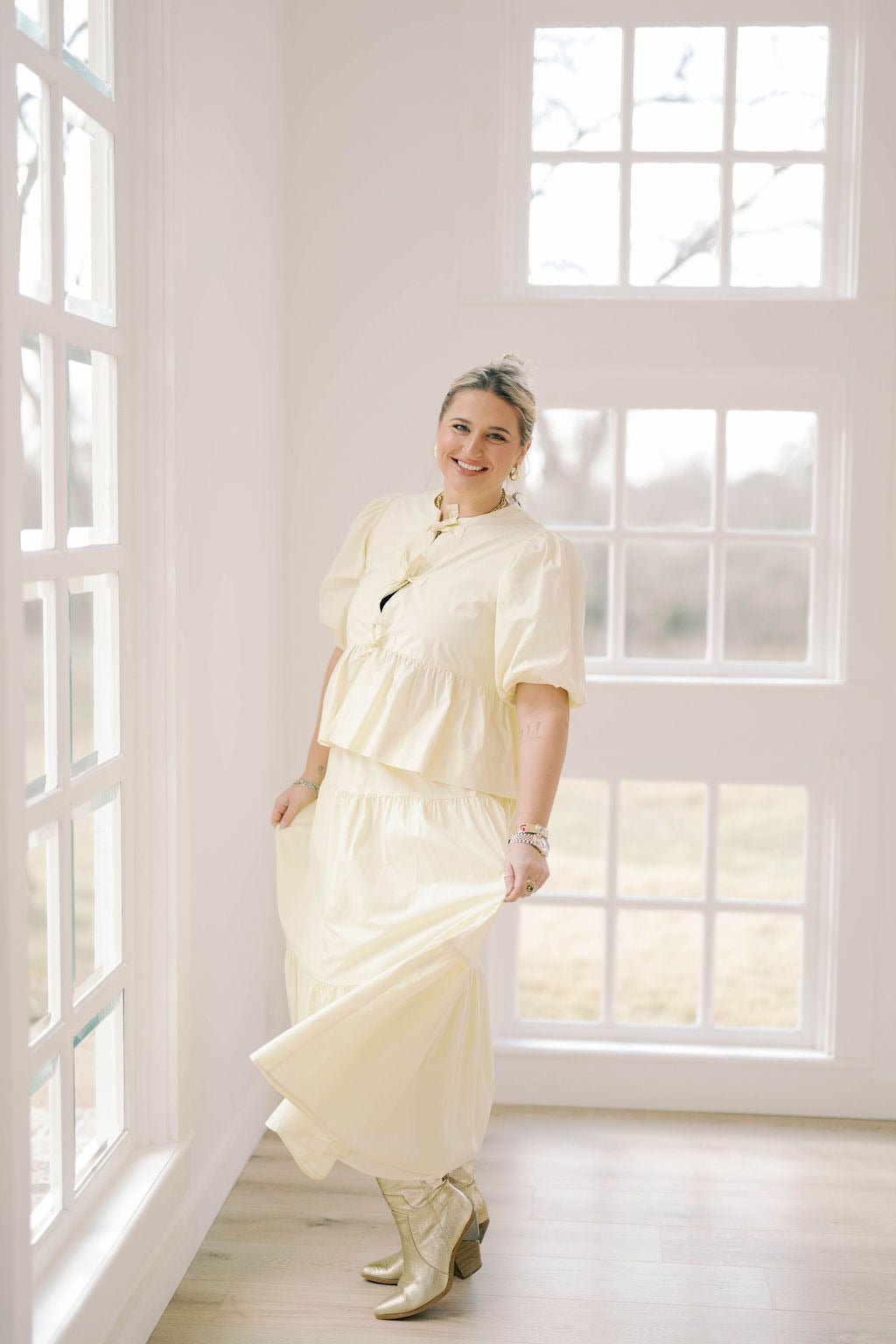 Butter Up Layered Skirt - Bottoms - Skirts - Needii