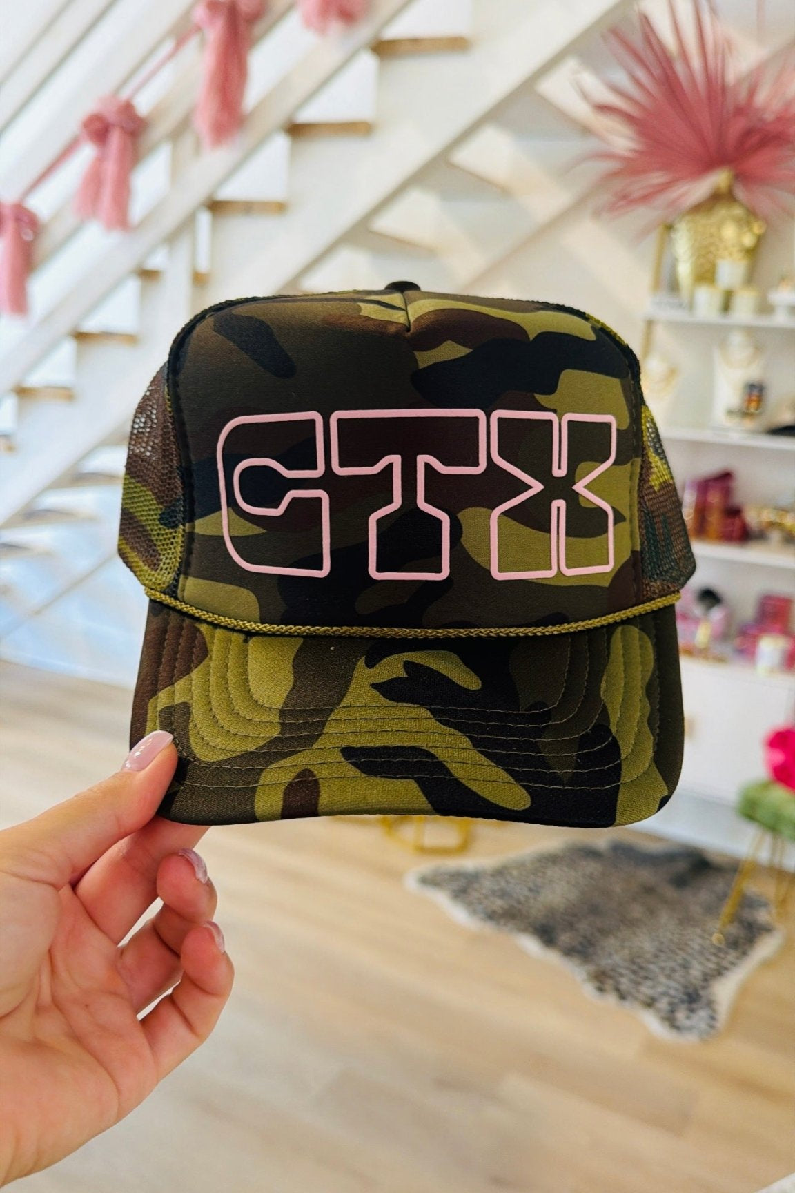 Camo CTX Foam Trucker Hat - Accessories - Hats - Summer Tees