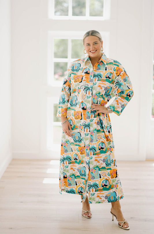 Capri Stroll Dress - Dresses - Adrienne