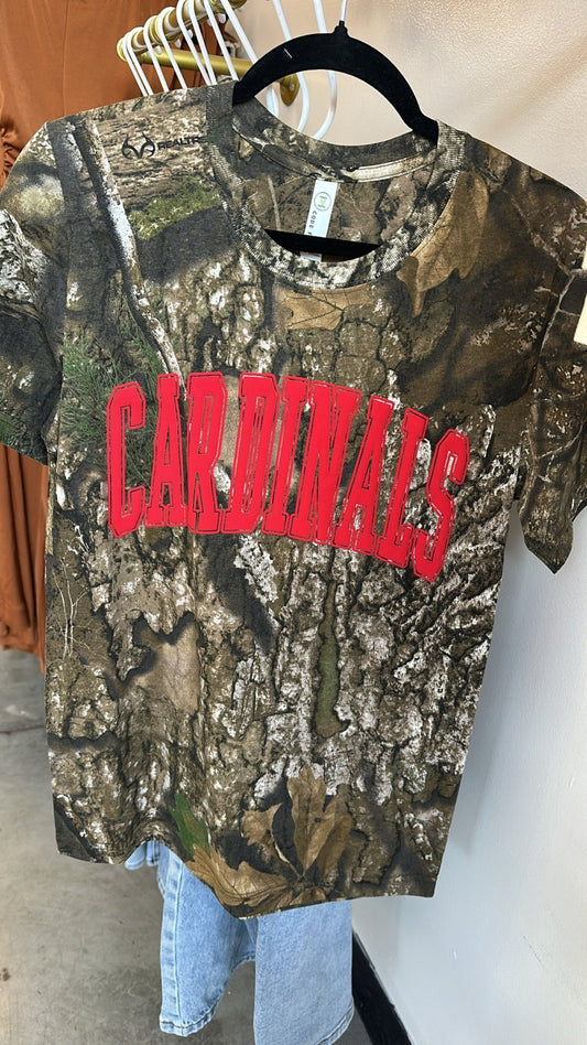 CARDINALS Camo Tee - Tops - Tees - Summer Tees