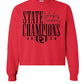 Cardinals STATE CHAMP Sweatshirt - Tops - Sweatshirts - Summer Tees