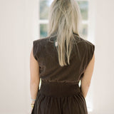 Casual Stroll Corduroy Midi Dress - Dresses - She & Sky