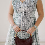 Catch Me Animal Print Zipper Mini Dress - Dresses - She & Sky