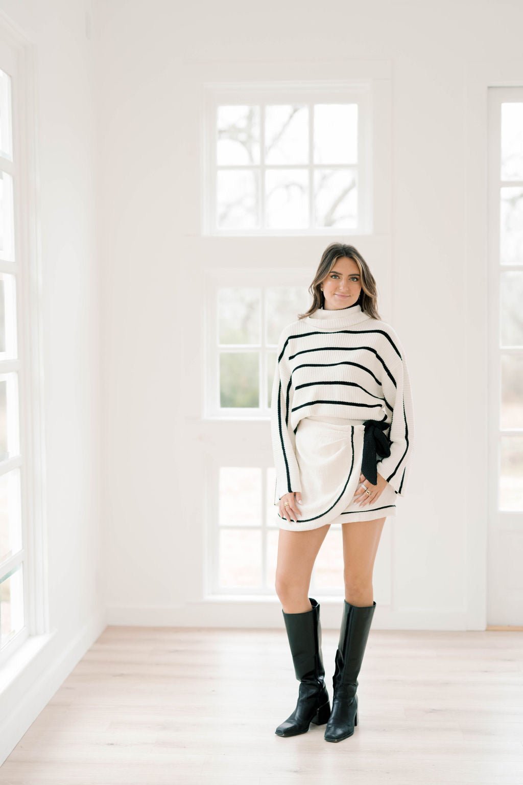 Chasing Stripes Top - Tops - Sweaters - Blu Pepper