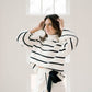 Chasing Stripes Top - Tops - Sweaters - Blu Pepper