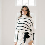 Chasing Stripes Top - Tops - Sweaters - Blu Pepper