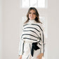 Chasing Stripes Top - Tops - Sweaters - Blu Pepper