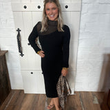 Chic Look Midi Sweater Dress - Dresses - Able