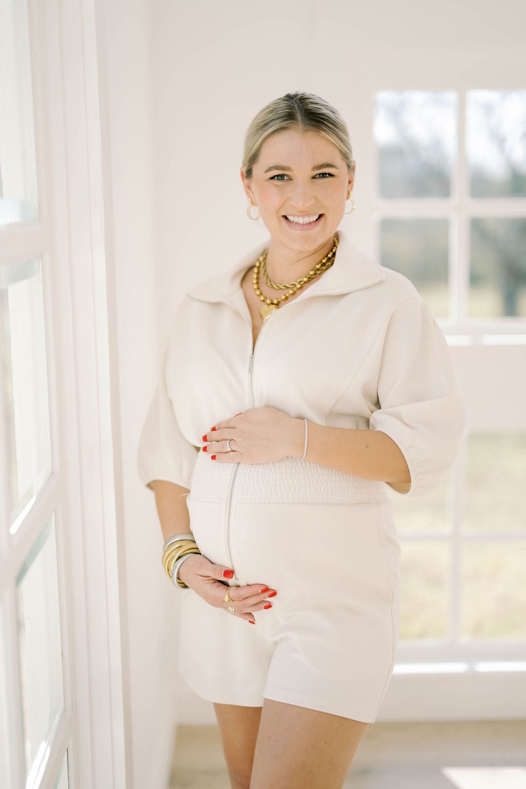 Comfy Cute Smocked Romper - Rompers - Fate