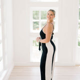 Copy That Thick Stripe Jumpsuit - Jumpsuits - Blu Pepper
