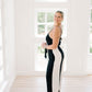 Copy That Thick Stripe Jumpsuit - Jumpsuits - Blu Pepper