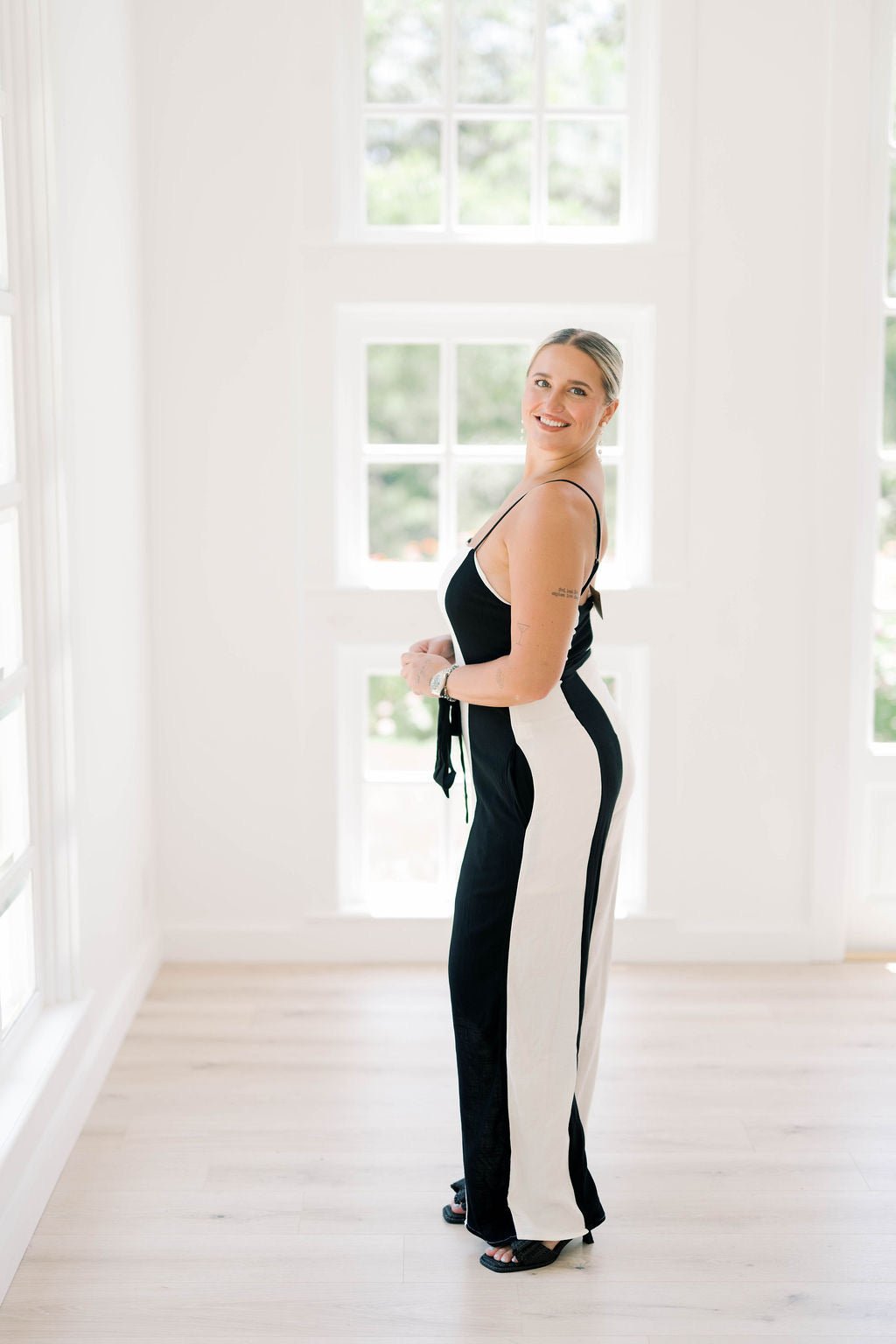 Copy That Thick Stripe Jumpsuit - Jumpsuits - Blu Pepper