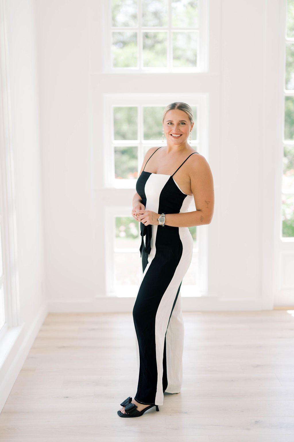 Copy That Thick Stripe Jumpsuit - Jumpsuits - Blu Pepper