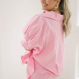 Cosmos & Kisses Oversized Top - Tops - Blouses - Q2