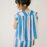 Cotton Candy Skies Striped Shorts - Bottoms - Shorts - Adrienne