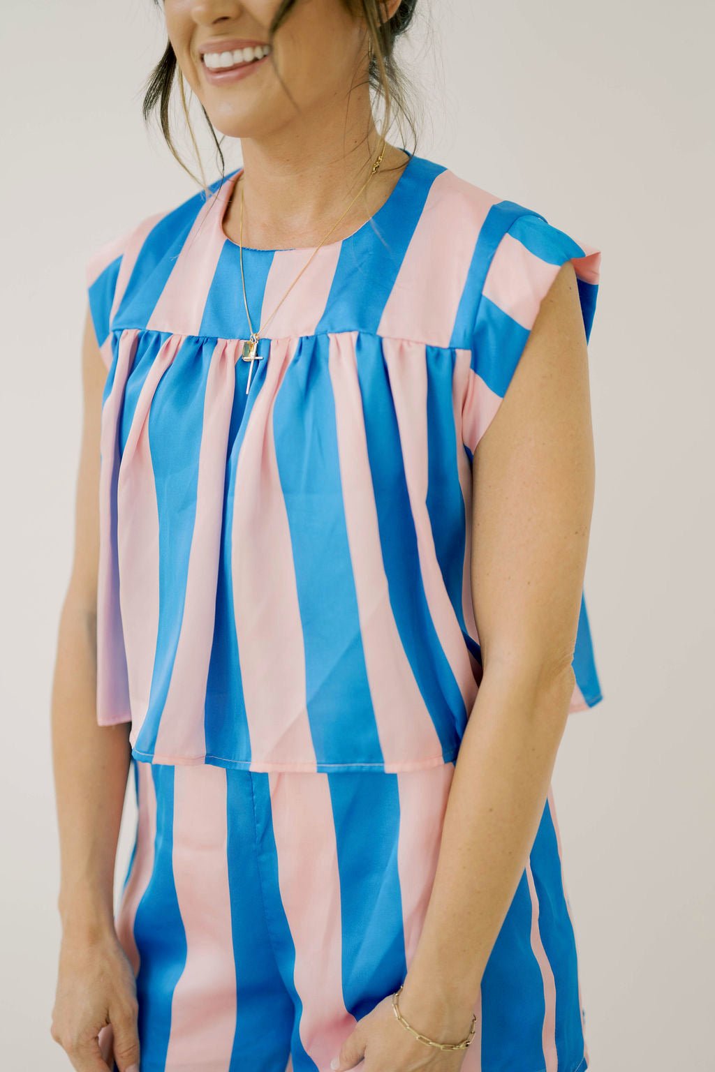 Cotton Candy Skies Top - Tops - Blouses - Adrienne