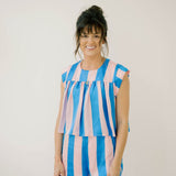 Cotton Candy Skies Top - Tops - Blouses - Adrienne