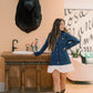 Country Festival Time Denim Button Down Dress - Dresses - Needii