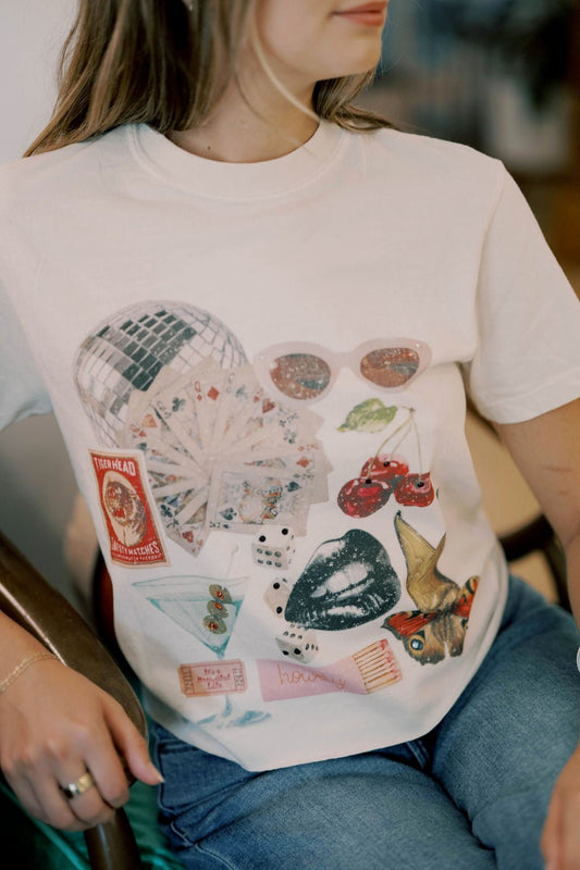 Cowgirl Junky Cropped Tee - Tops - Tees - Summer Tees