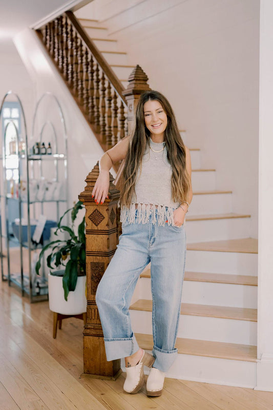 Cozy Feelings Woven Tank Top - Tops - Tanks - Needii