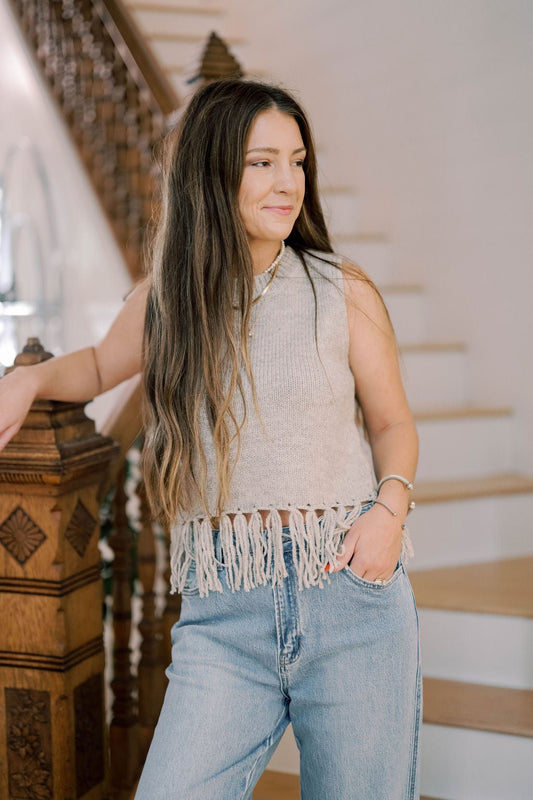 Cozy Feelings Woven Tank Top - Tops - Tanks - Needii