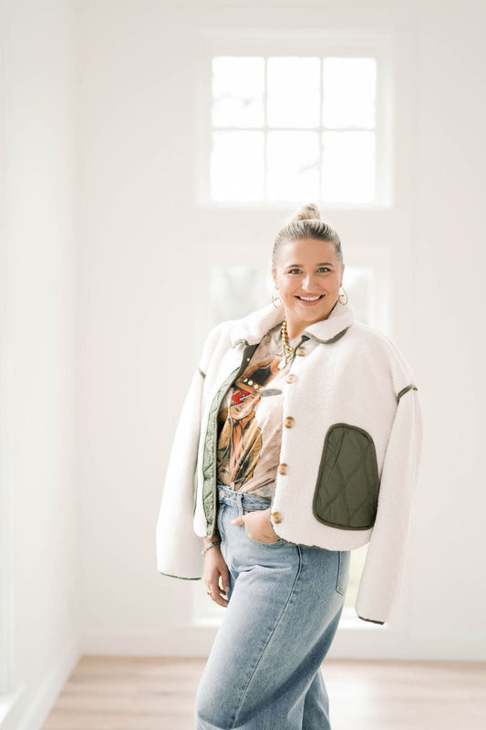 Cozy Time Sherpa Jacket - Outerwear - Jackets - Blu Pepper