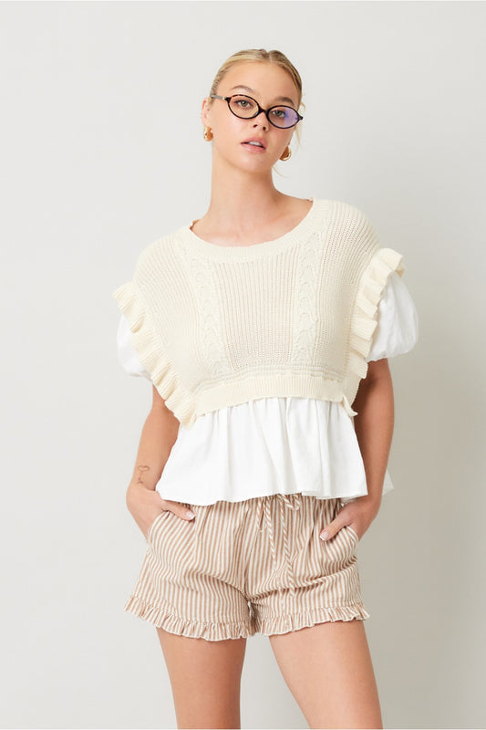 Flirty Forcast Top