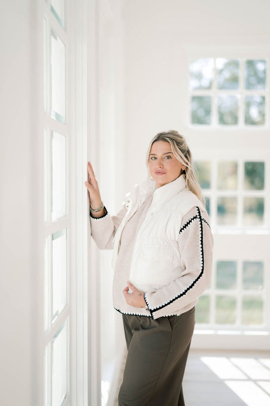 Crisp Fall Vest - Blu Pepper