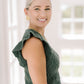 Criss Cross Olive Sweater Top - She & Sky